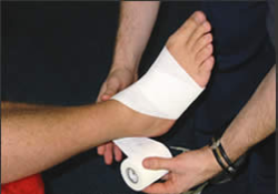 Preventative Full Ankle Strapping - Step 3