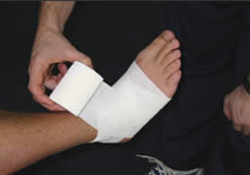 Preventative Full Ankle Strapping - Step 5