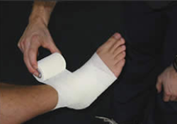 Preventative Full Ankle Strapping - Step 8