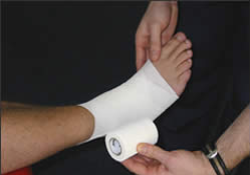 Preventative Full Ankle Strapping - Step 9