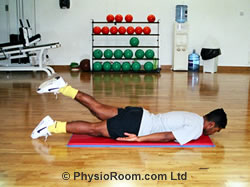 Photo: back extensor and gluteal exercise