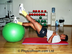 Photo: hip, hamstring, gluteal exercise