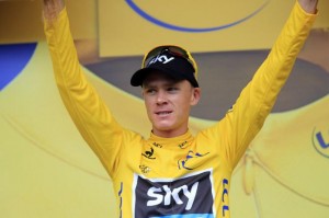 Chris Froome Yellow Jersey Photo Credit: http://www.cyclingnews.com/races/tour-de-france-2013/stage-9/photos/272534