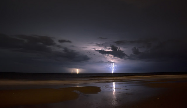 The calm after the storm brings with it countless negative ions - image by James Loesch