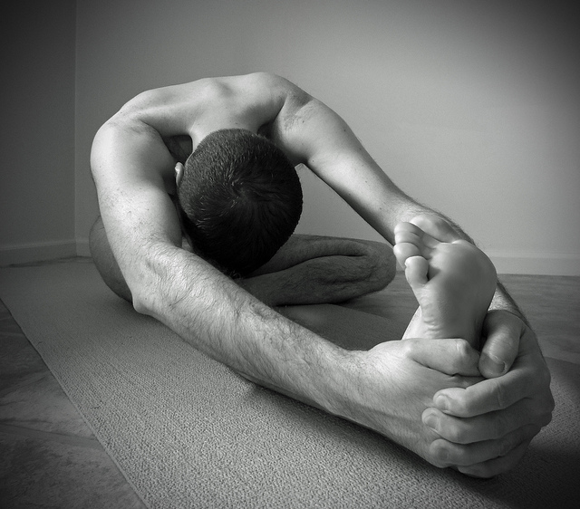 Light stretching will help to lay down healing collagen neatly - Image by Nicholas A. Tonelli (Flickr CC)